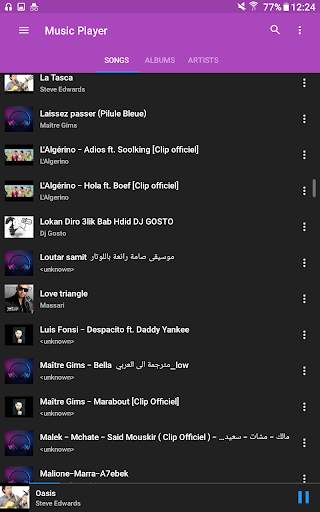مشغل الموسيقى الأصلي screenshot 4
