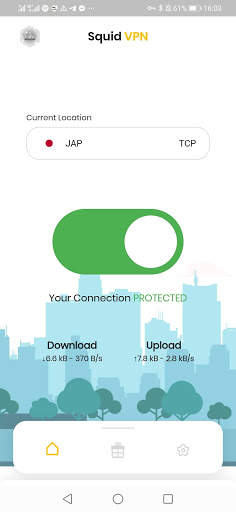 Squid VPN - Hotspot VPN & Private Browser screenshot 1