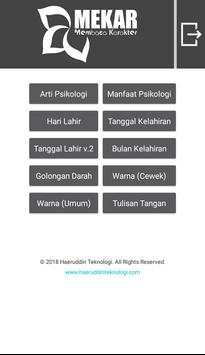MEKAR APP (Membaca Karakter) 2 تصوير الشاشة