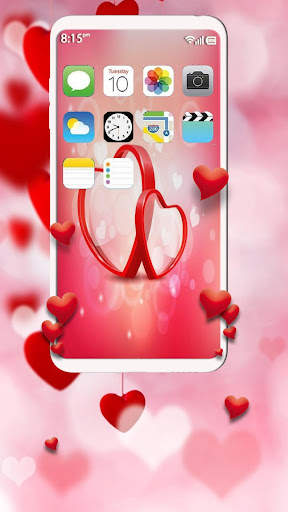 Heart Live Wallpapers: Live Wallpapers 3 تصوير الشاشة