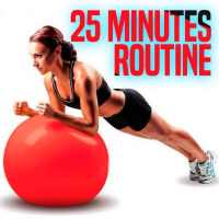 25-Minute Full Body Stability Ball Workout Routine icon