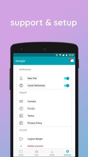 dangle - Meet people and chat on Kik screenshot 6