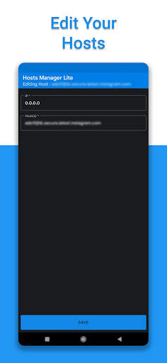 Hosts Manager Lite screenshot 2
