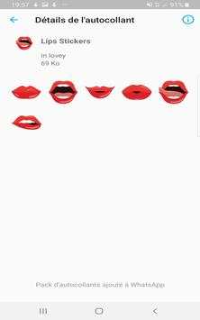 Lips Stickers screenshot 10