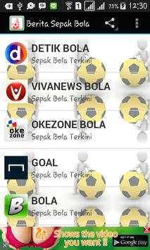 Berita Sepak Bola screenshot 1