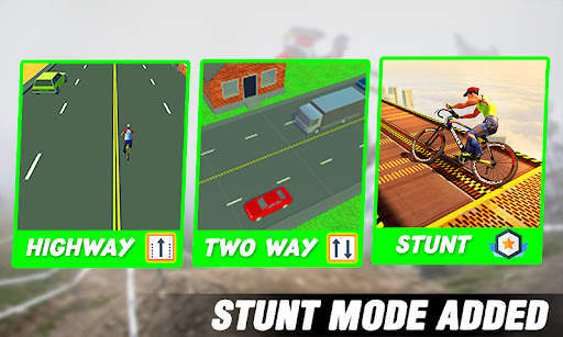 Bicycle Rider Traffic Race 17 screenshot 6