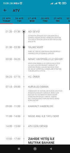 Canlı TV Rehberi - Mobil Radyo screenshot 3