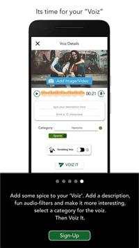 TheVoizApp - "It's time for your Voiz" screenshot 5