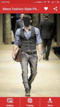 Men Fashion Style Photo Montage screenshot 5