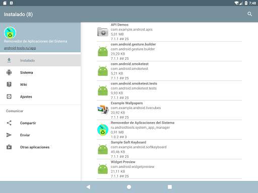 Administrador de aplicaciones del sistema screenshot 17