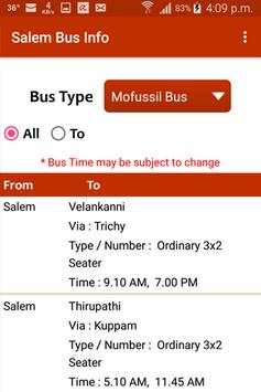 Salem Bus Info screenshot 5