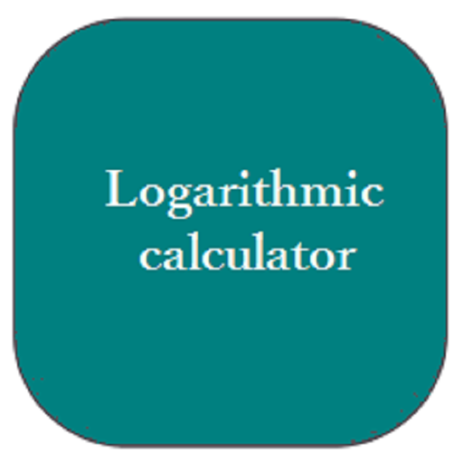 Logarithmic calculator icon