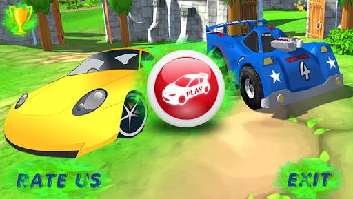 Cartoon Car Driving screenshot 2