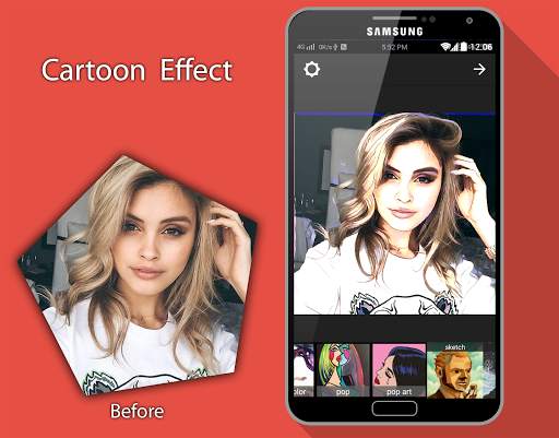 Cartoon Photo Art Effect 5 تصوير الشاشة