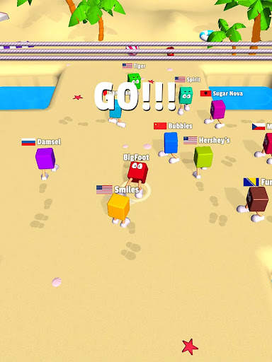 Party.io - Fall Gang Clash Guys FightUp io games скриншот 13