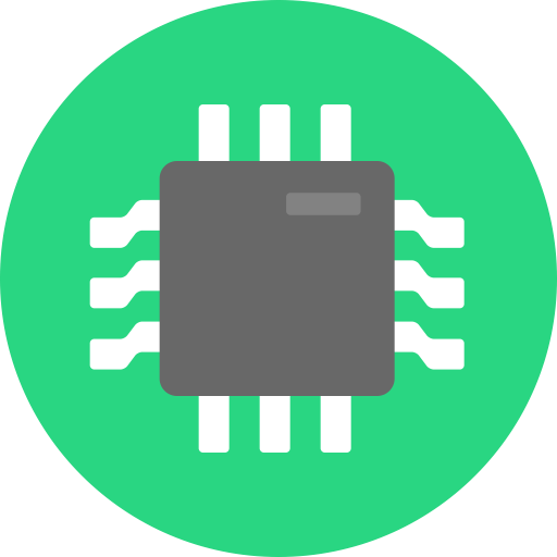 SystemGlow 🥇 Minimal system monitor icon