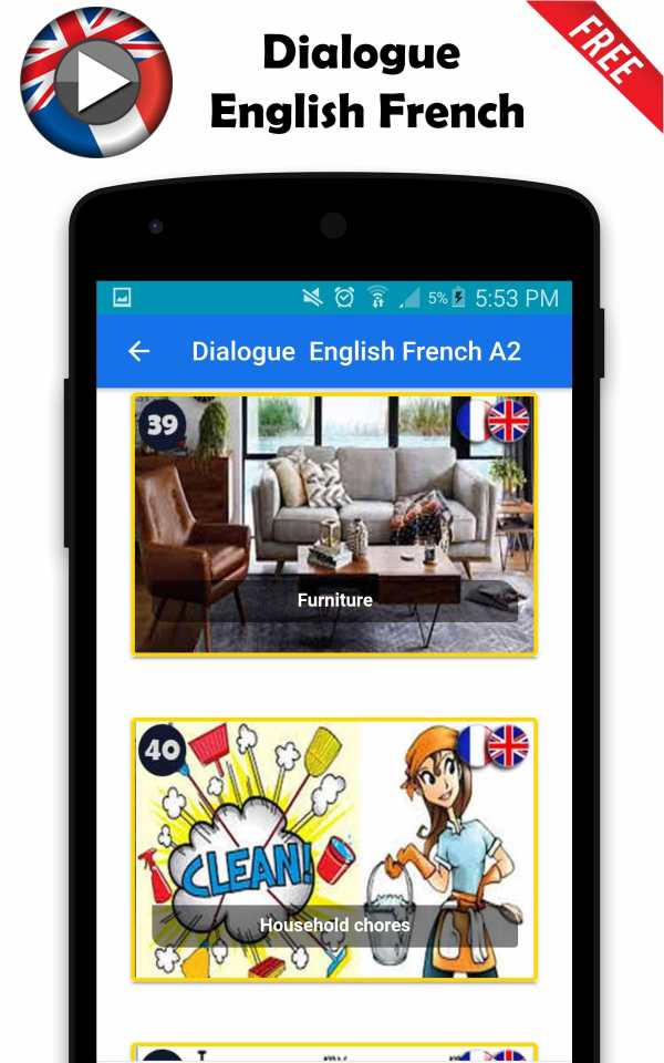 Dialogue English French screenshot 8