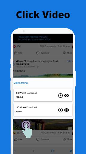 Download Facebook Video: Facebook Video Downloader screenshot 3