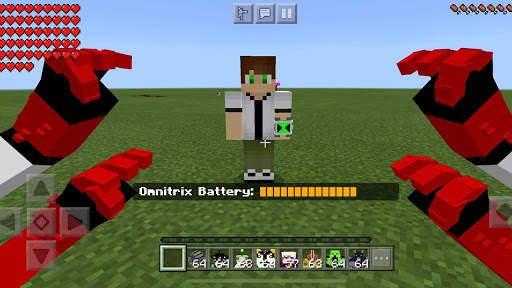 Mod Ben Alien 10 For Minecraft PE Addon Skins 2021 screenshot 5