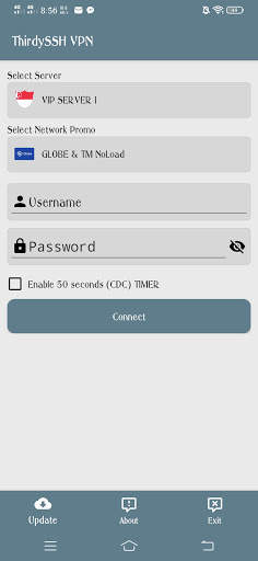 ThirdySSH VPN screenshot 1