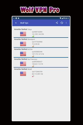 Wolf VPN Private Browser - Unlimited Proxy screenshot 4