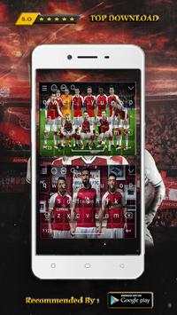 New Keyboard for Arsenal Football screenshot 1