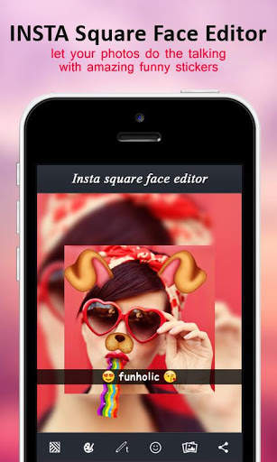 Insta Square Face Editor screenshot 1