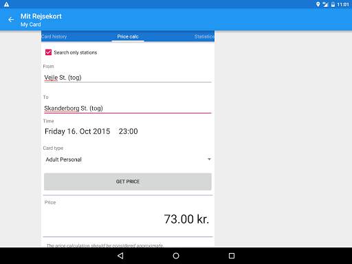 Min Rejseven screenshot 10