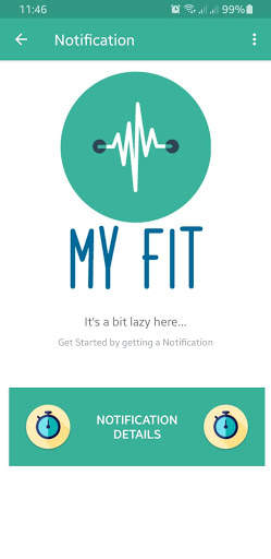My-Fit Fitness Application screenshot 6