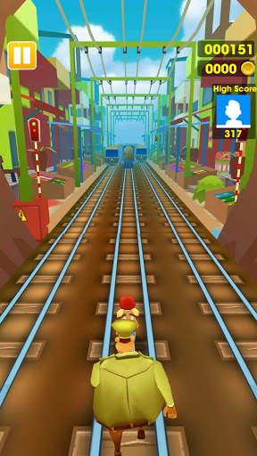 Funny Train Surfers स्क्रीनशॉट 3