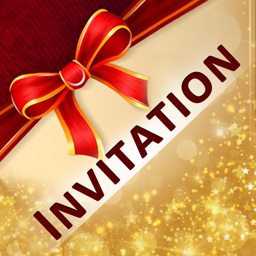 Party Invitation Card Designer أيقونة