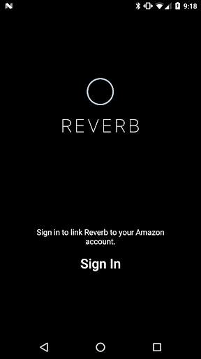 Reverb for Amazon Alexa screenshot 1