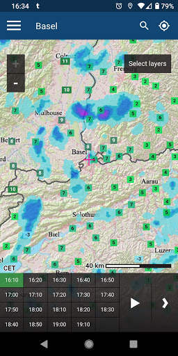 meteoblue weather & maps screenshot 7