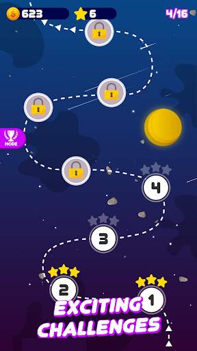 Space Road: color ball game screenshot 8