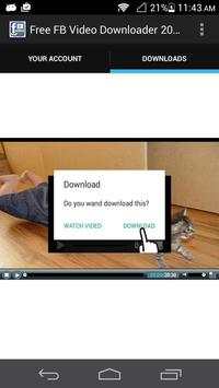 Free FaceBook Video Downloader screenshot 5