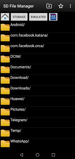 SD File Manager screenshot 2