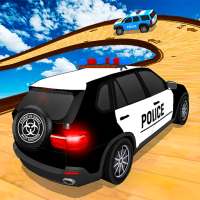Police Prado Car Stunt - Ramp Car Racing Game 3D logo