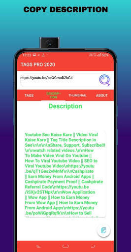 Tags Pro  -  Video Tags & Thumbnail screenshot 4