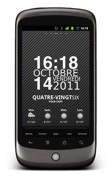 Go Launcher Ex - Full Carbon screenshot 1