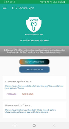 DG Secure VPN screenshot 6