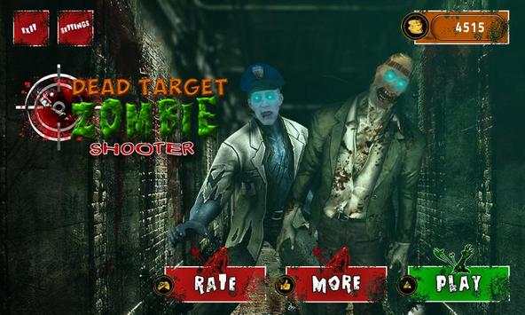 Dead Target Zombie Shooter screenshot 1