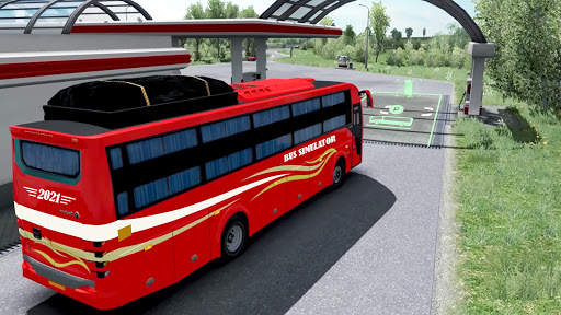 Coach Bus Racing Simulator 2021:New Bus Games Free screenshot 5