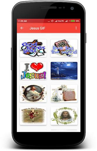 Jesus GIF 2 تصوير الشاشة