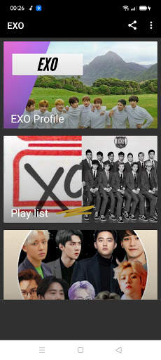 EXO wallpaper & music offline screenshot 1