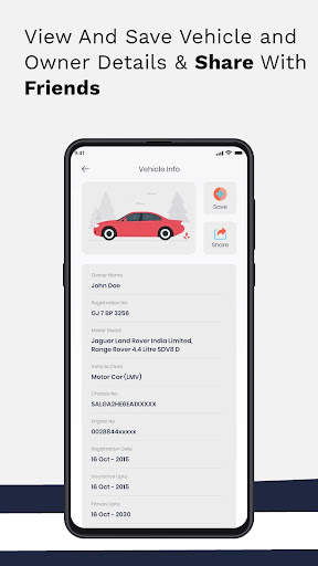 Indian Vehicle Details - RTO screenshot 5