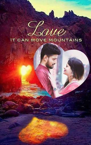 Love Heart Photo Frames | Image Editor screenshot 1