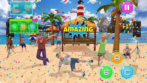 Kids Dance Game Battle Floss screenshot 4