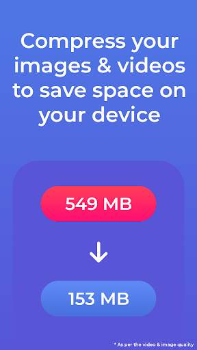 Video Compressor - Fast Compress Photos & Videos screenshot 1