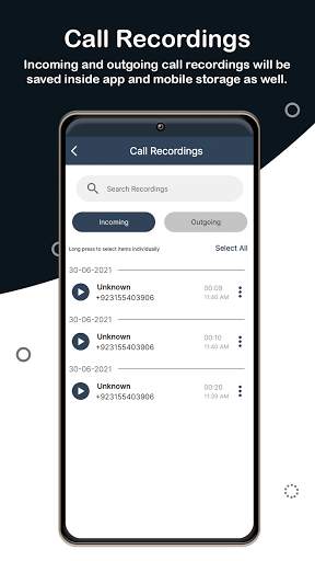 Call Recorder - Auto Call & Voice Recording screenshot 2