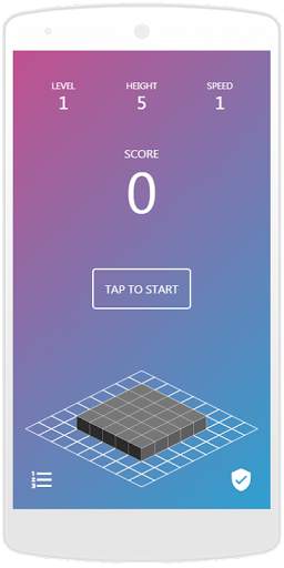 Stakkor - Arcade Stacker Game screenshot 1